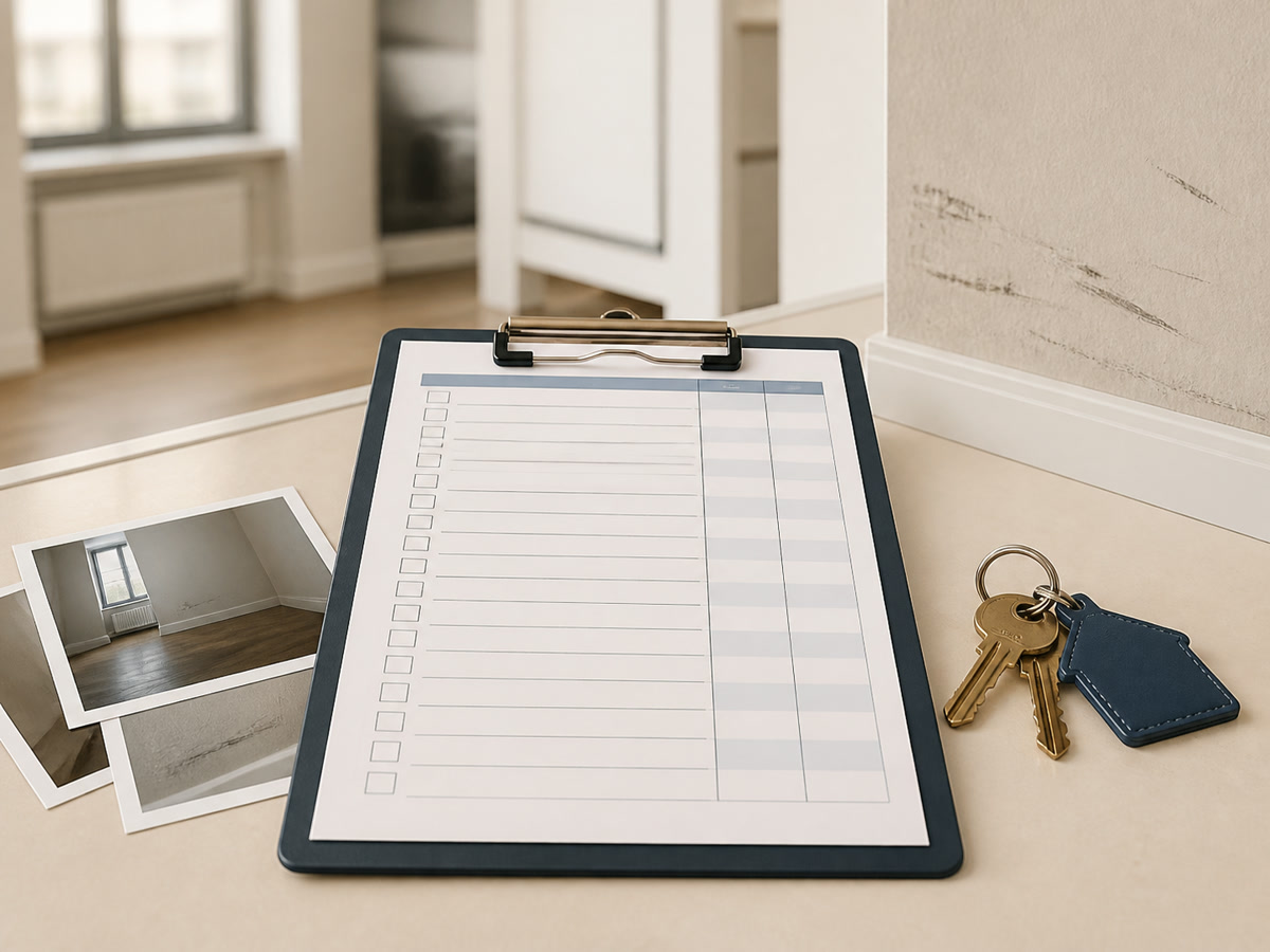 Move-In / Move-Out Inspection Checklist document preview